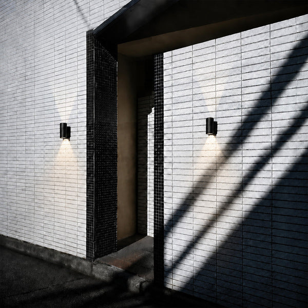 DWALL-W2-10W-24D-3000K-DGY - Dark Grey - Exterior Wall Lamp