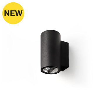 DWALL-W2-10W-24D-3000K-DGY - Dark Grey - Exterior Wall Lamp