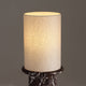 ELVIE-T420-RMARBLE-WH - Violet Red / Off White - Table Lamp
