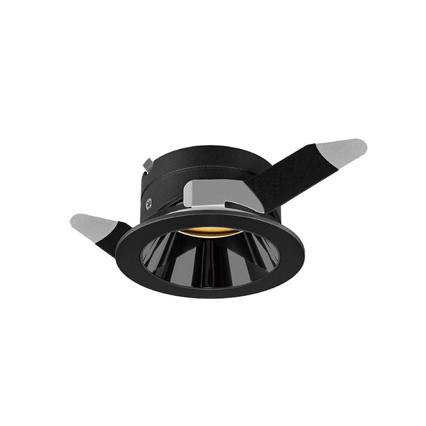 FICO-GU10-BK - Black / Black Chrome - Recessed Downlight