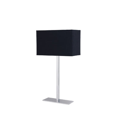 Flat-T Chrome / Black Table Lamp