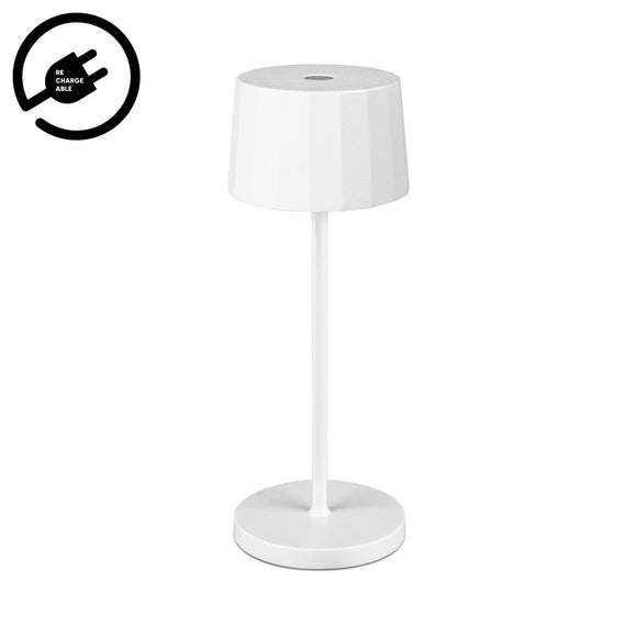Flo White Rechargeable Lamp