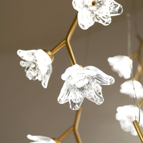 FLORETE-PM-GD Gold Hanging Lamp