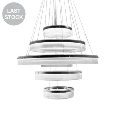Fros-P5 Clear / Black Hanging Lamp