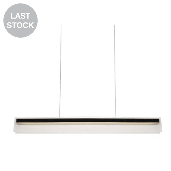 Fros-Pl Clear / Black Hanging Lamp