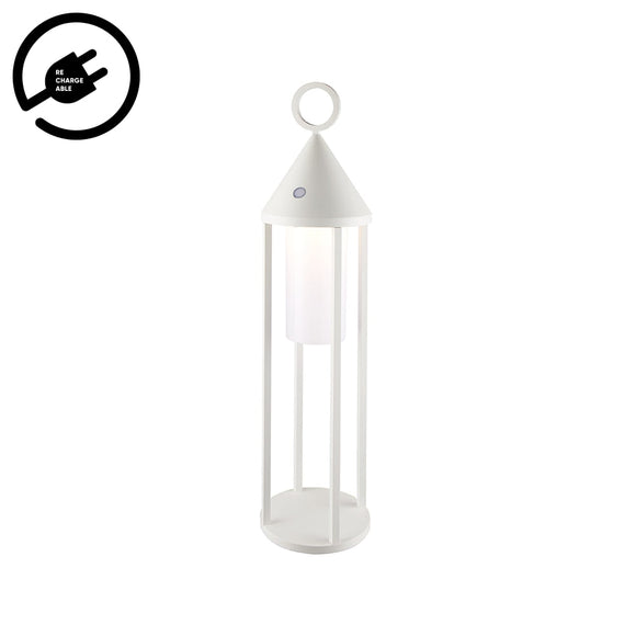 Gale2 White Rechargeable Lamp
