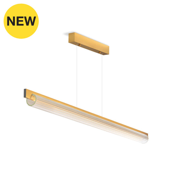 Gazz-P130 Gold Hanging Lamp