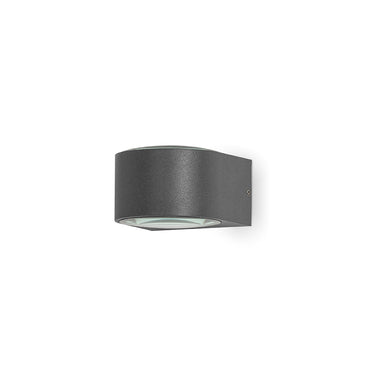 Gleam-W2 Dark Gray Exterior Wall Lamp