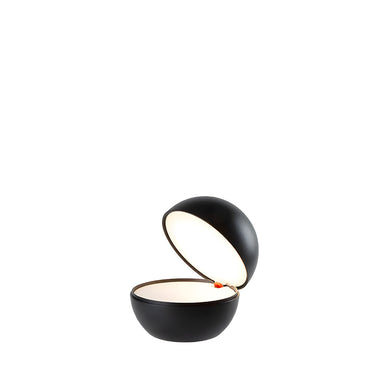 Good Night Signal Black Rechargeable Lamp