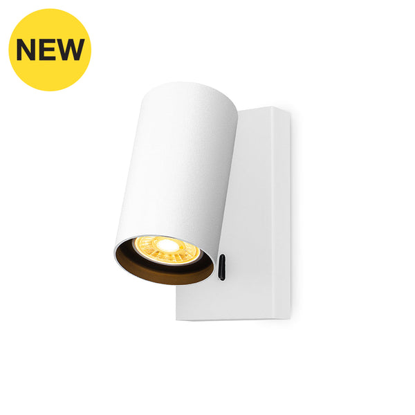 GR-WALL-G2 White / Black Wall Lamp