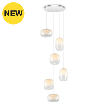 GUSH P6 WH White Cluster Lamp