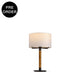 HAVEN-T495-AGLAZE-WH - Amber / Off White - Table Lamp