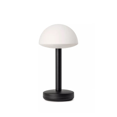 Humble Bug Black / Frosted Rechargeable Lamp