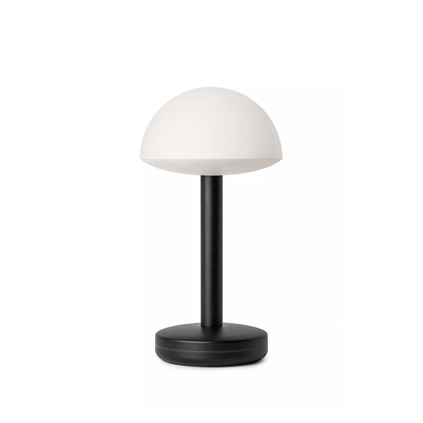 Humble Bug Black / Frosted Rechargeable Lamp