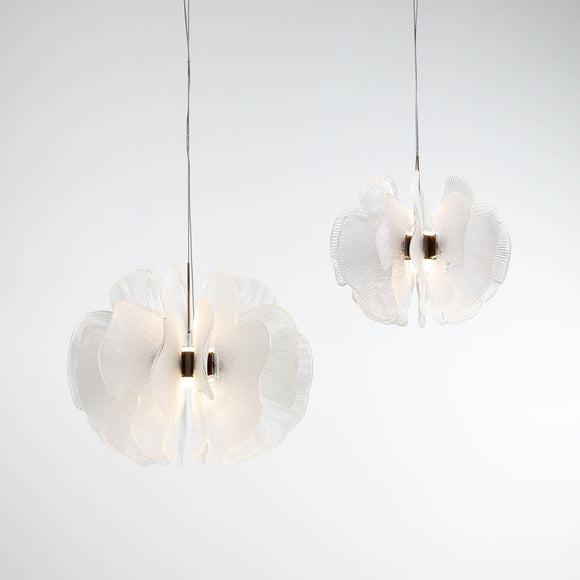 JIORA-PS-BRA Antique Brass Hanging Lamp