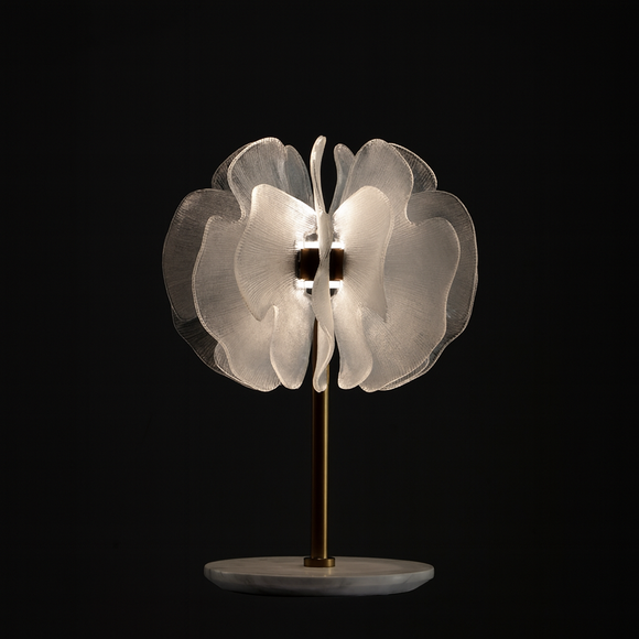 JIORA-T-BRA Antique Brass Table Lamp