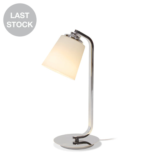 Kental-T Chrome / White Table Lamp