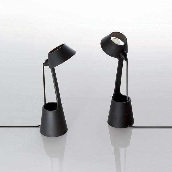 LEAN BK Black Table Lamp
