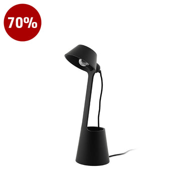 LEAN BK Black Table Lamp