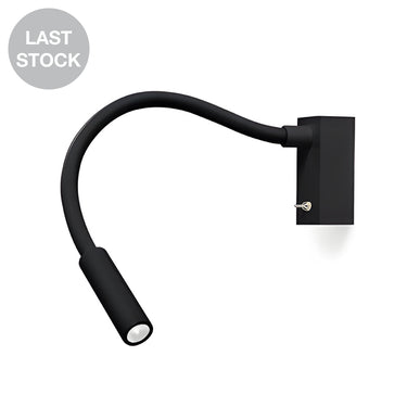 Led-W Black Wall Lamp