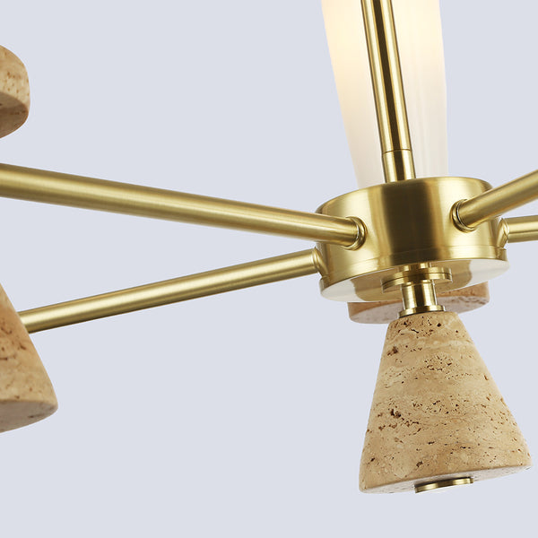 TESSA-P7-GD Hanging Lamp - Lamptitude