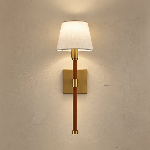LIVIA-W-E14-BRA - Brass - Wall Lamp