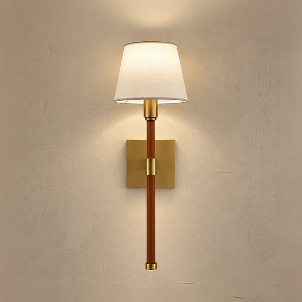 LIVIA-W-E14-BRA - Brass - Wall Lamp