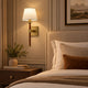 LIVIA-W-E14-BRA - Brass - Wall Lamp