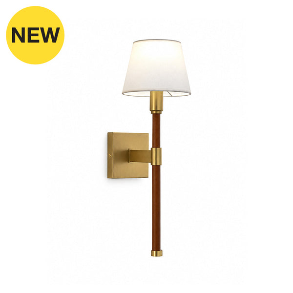 LIVIA-W-E14-BRA - Brass - Wall Lamp