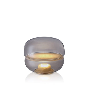 Macar-1M-Bk Milky White Table Lamp