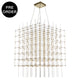 Md10169-6X6X6 Brass Chandelier