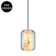 Md10811-1-200 Clear / White Marble Hanging Lamp