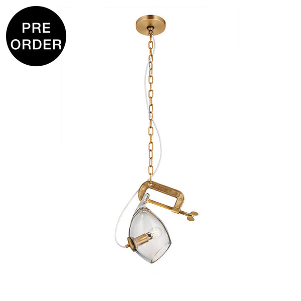 Md10961-1S Brass Hanging Lamp