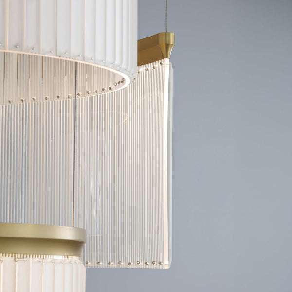 RUFILA-P80-RG Champange Gold Hanging Lamp