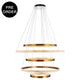 Md60168-5-1080 Brushed Brass Hanging Lamp