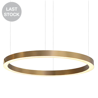 Md60170-1-1200 Brushed Brass Hanging Lamp