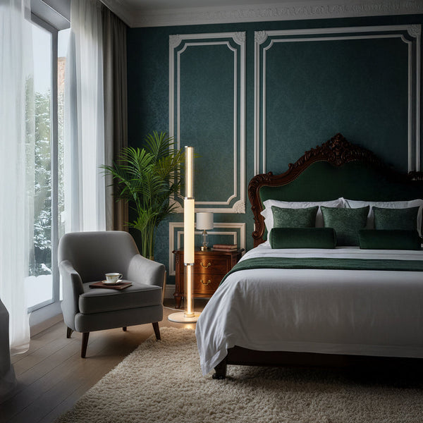 MIXAR-F150-CH Chrome Floor Lamp