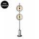 Ml21603-2-1600 Black / White Marble Floor Lamp