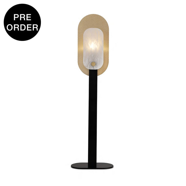 Ml21760-1-300 Black / Gold Floor Lamp