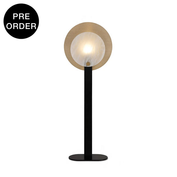 Ml21760-1-500 Black / Gold Floor Lamp