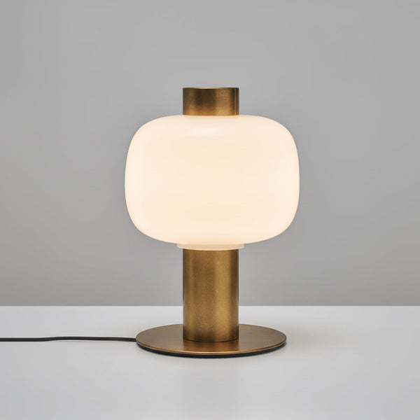 MOTDY-T-BRA Antique Brass Table Lamp