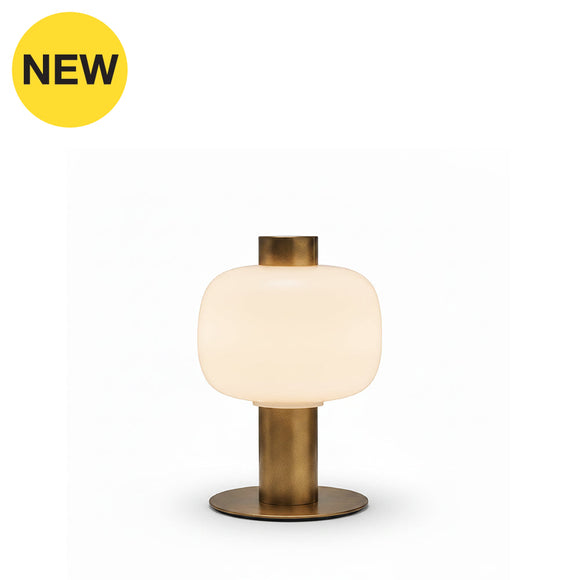 MOTDY-T-BRA Antique Brass Table Lamp