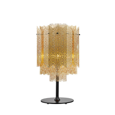 Mt21477-1-320T Brass / Black Table Lamp