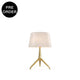 Mt80522-3-280 White / Gold Table Lamp