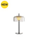 Mura-Ts Clear / Black Table Lamp