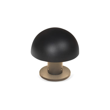 Mus-M-Dg Dark Gray Exterior Bollard Lamp