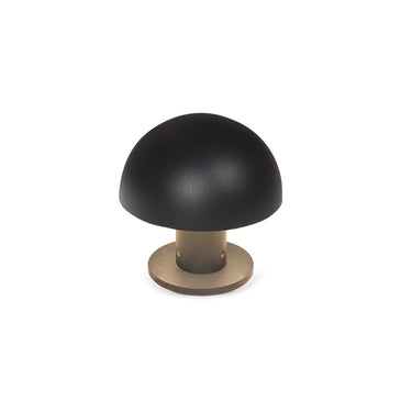 Mus-S-Dg Dark Gray Exterior Bollard Lamp