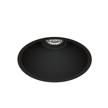 Nanotrim-Gu10 Black Recessed Downlight