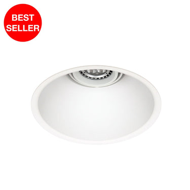 Nanotrim-Gu10 White Recessed Downlight
