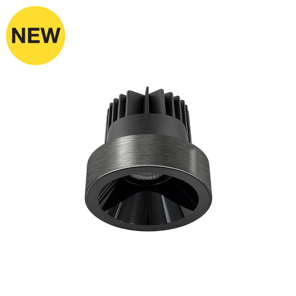 NERO-SEMI-MAXI-15W Space grey Recessed Downlight